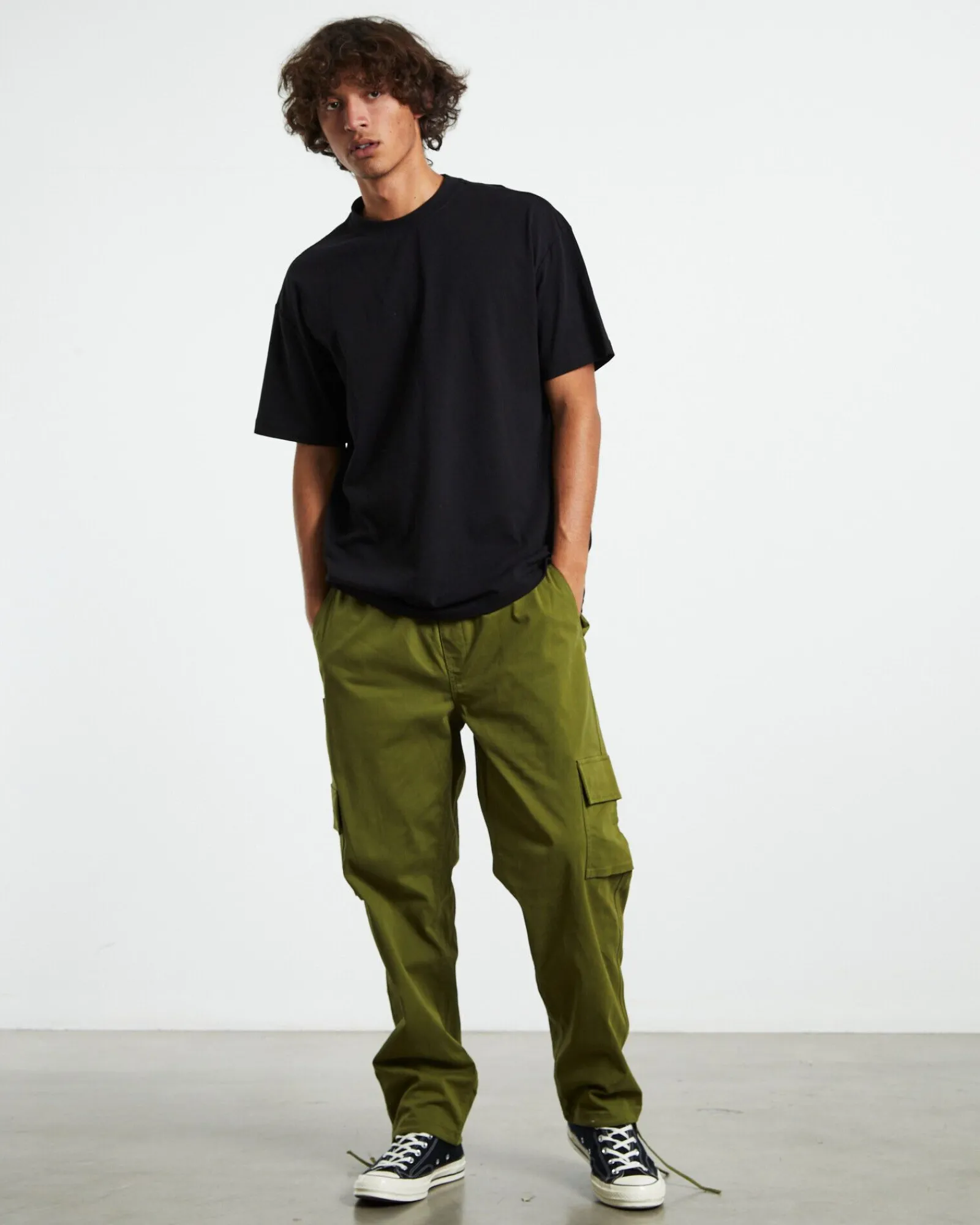 cargo_pants_olive_green_2.webp Clearance TAIKAN Cargo Pants Olive Green