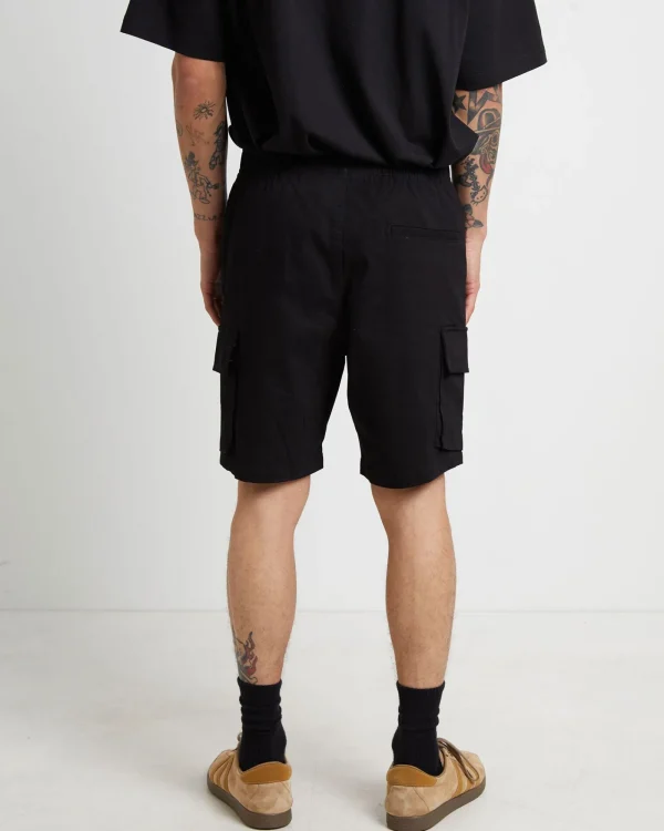 Outlet TAIKAN Cargo Shorts In Black