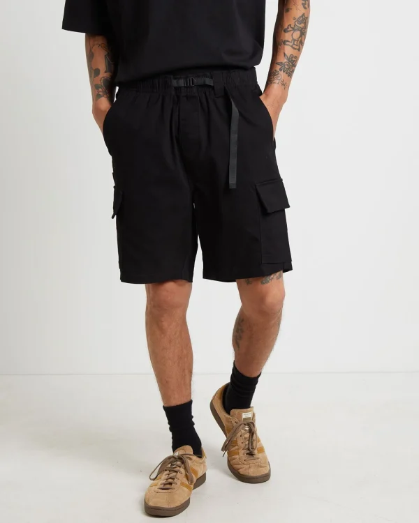 Outlet TAIKAN Cargo Shorts In Black