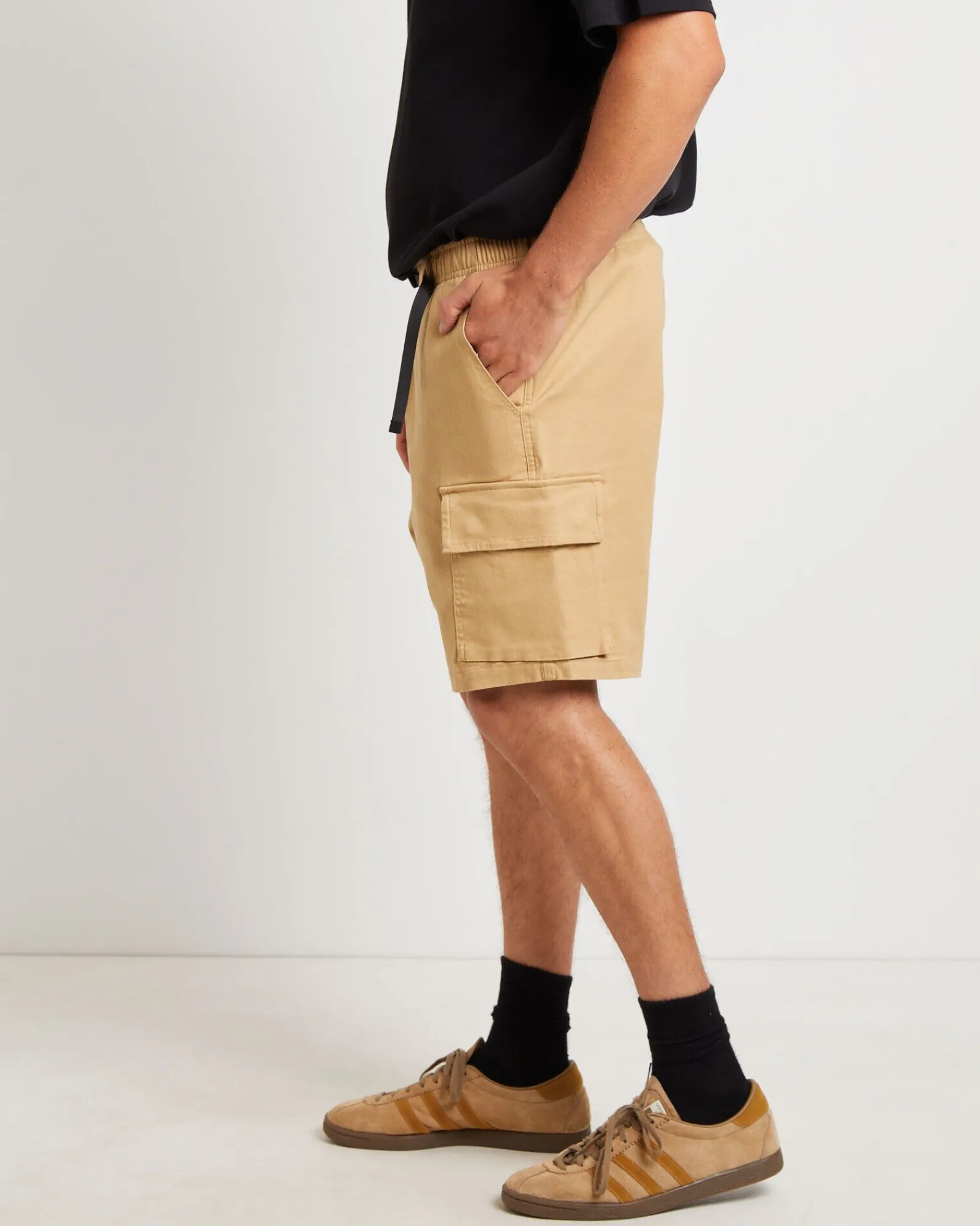 cargo_shorts_in_tan_3.webp Fashion TAIKAN Cargo Shorts In Tan