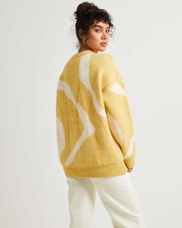Best Sale SUBTITLED Charli Chunky Swirl Knit Jumper