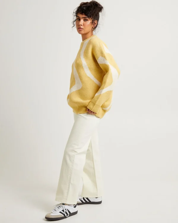 Best Sale SUBTITLED Charli Chunky Swirl Knit Jumper