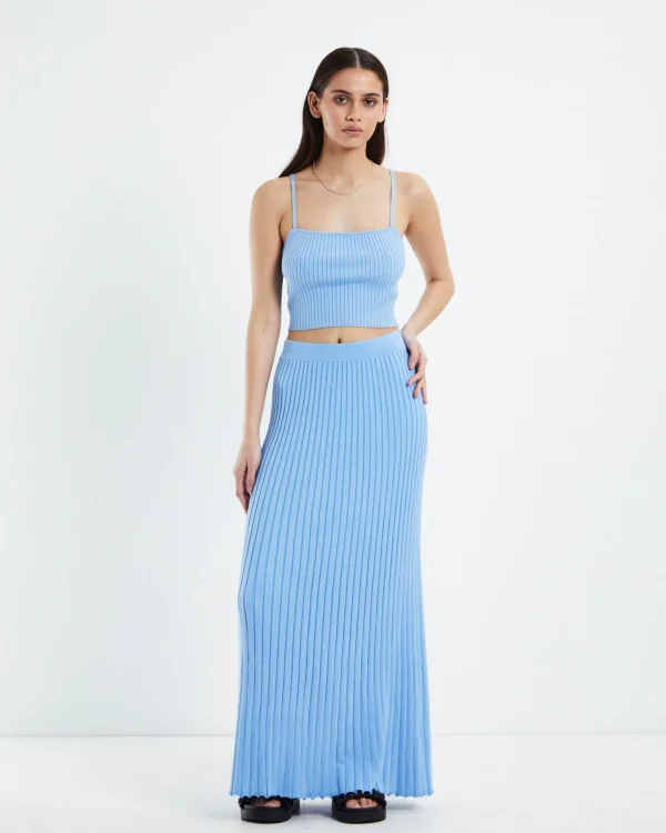 Cheap SUBTITLED Charlotte Knit Cami Blue