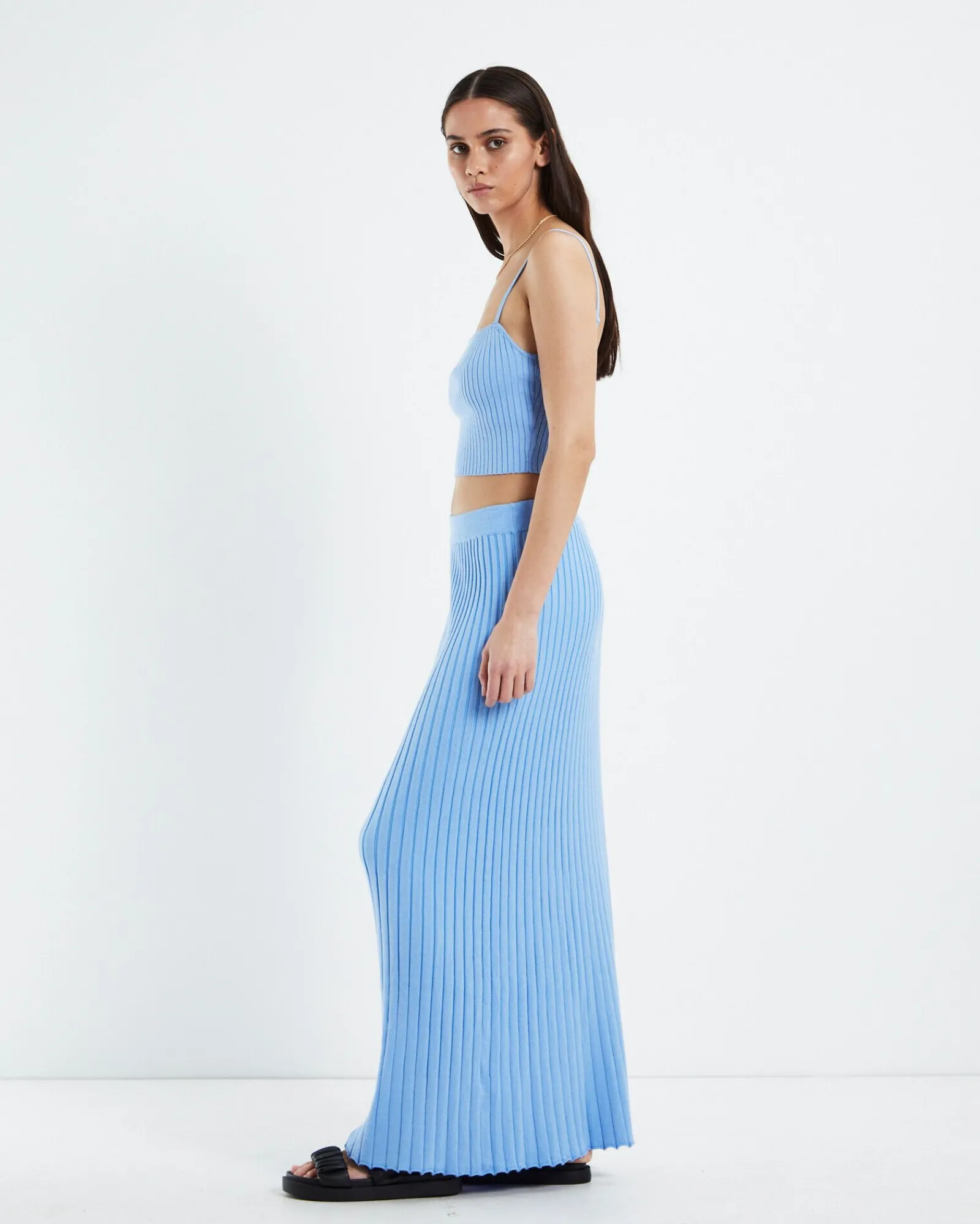 charlotte_knit_cami_blue_3.webp Cheap SUBTITLED Charlotte Knit Cami Blue