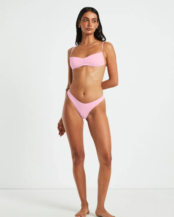 Fashion SUBTITLED Cheeky Bikini Bottoms In Pink