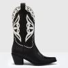 Fashion THERAPY Chicago Boots Black/White