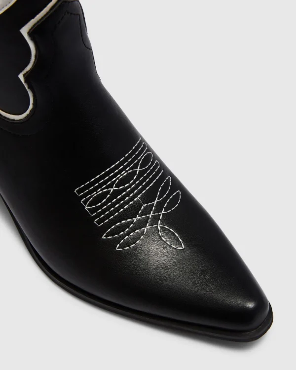 Fashion THERAPY Chicago Boots Black/White