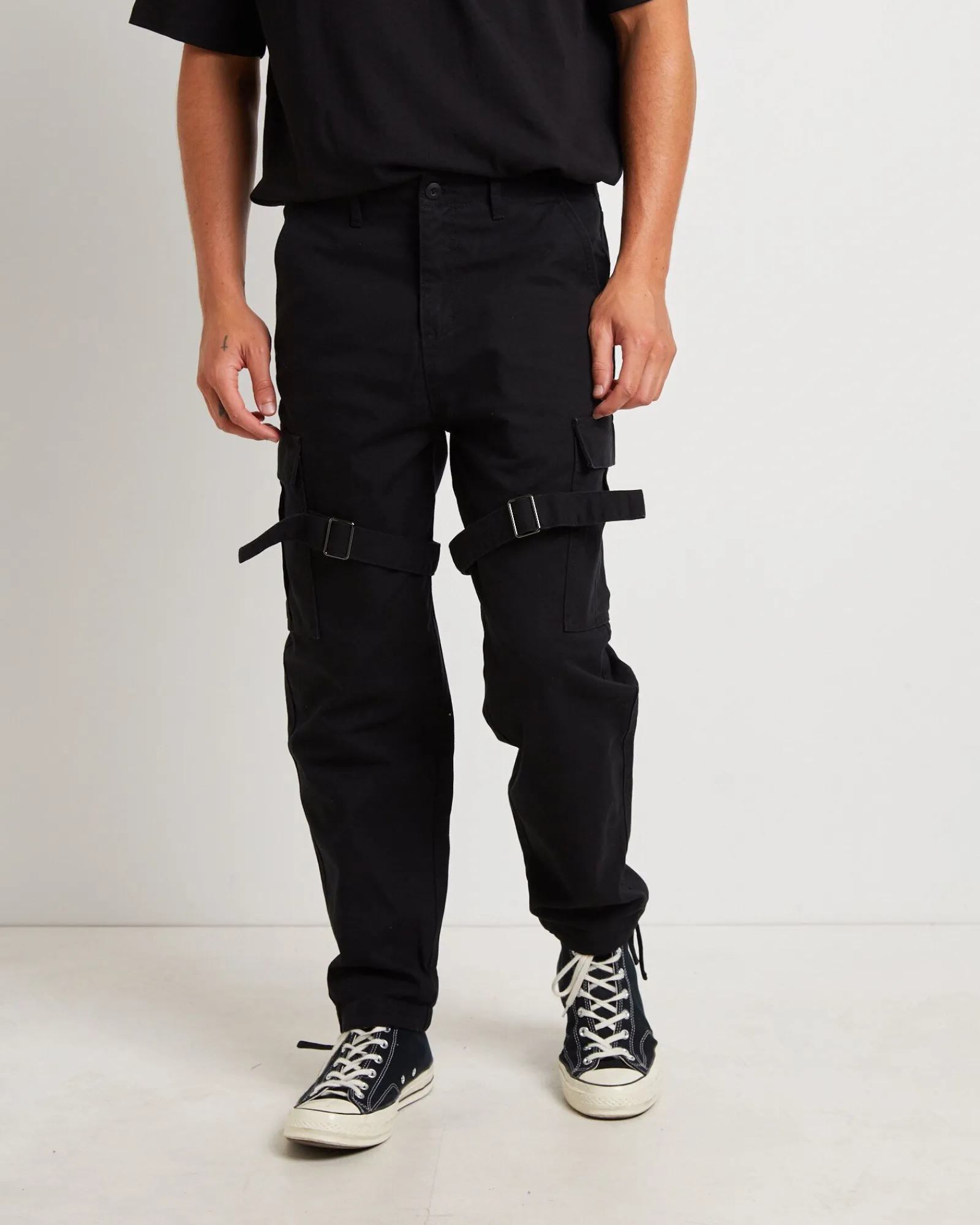 chicane_cargo_pants_in_bl_4.webp New STANDARD JEAN CO Chicane Cargo Pants In Black