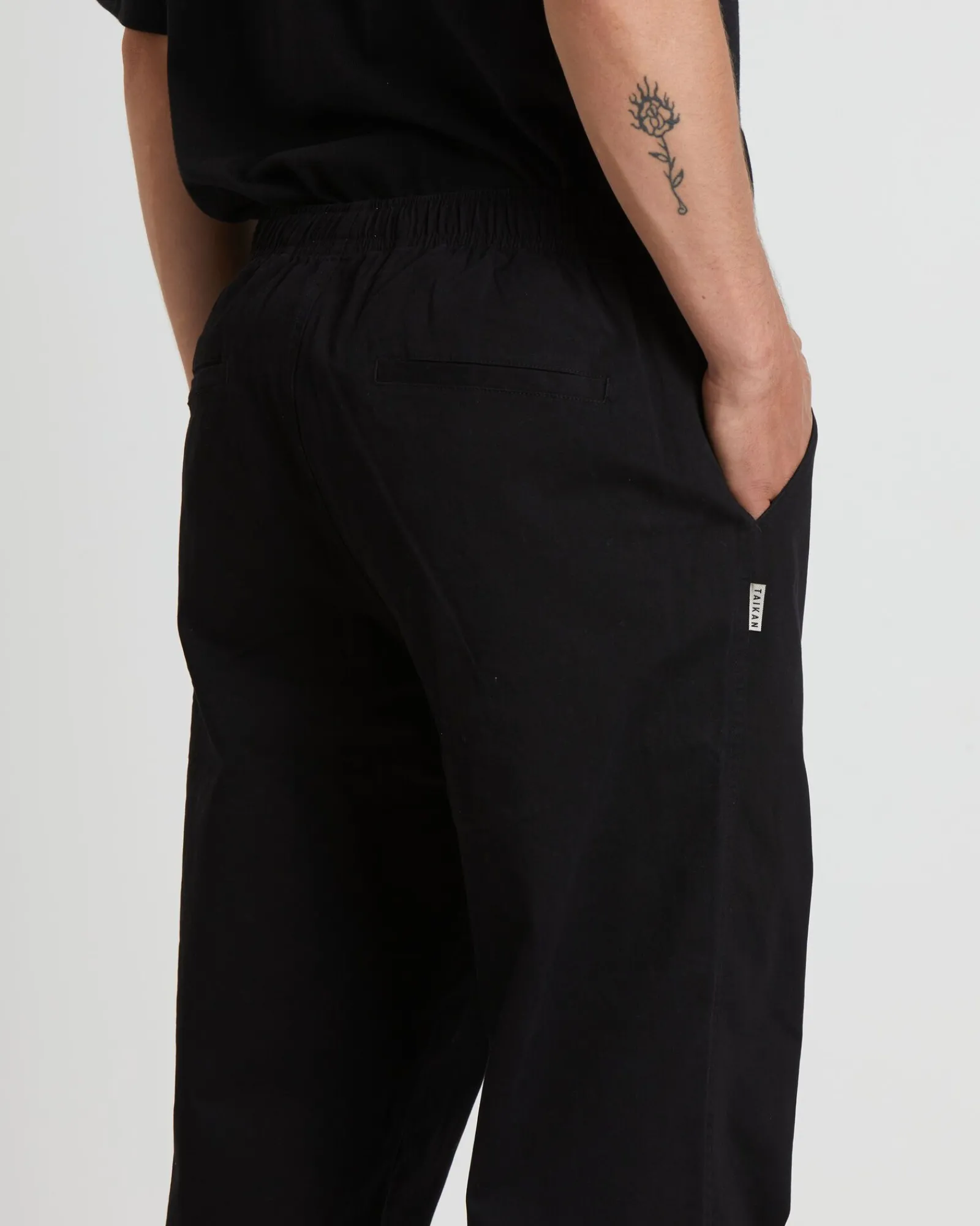 chiller_pants_in_twill_bl_6.webp Fashion TAIKAN Chiller Pants In Twill Black
