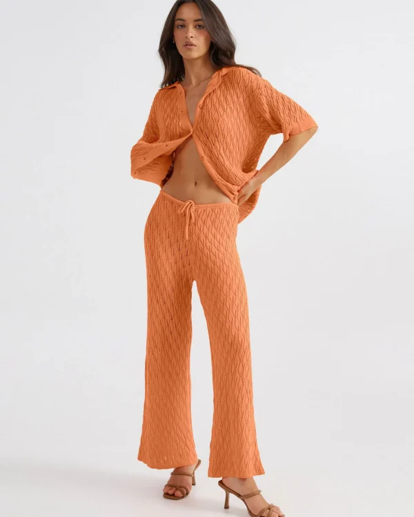 Store SNDYS Claire Top In Orange