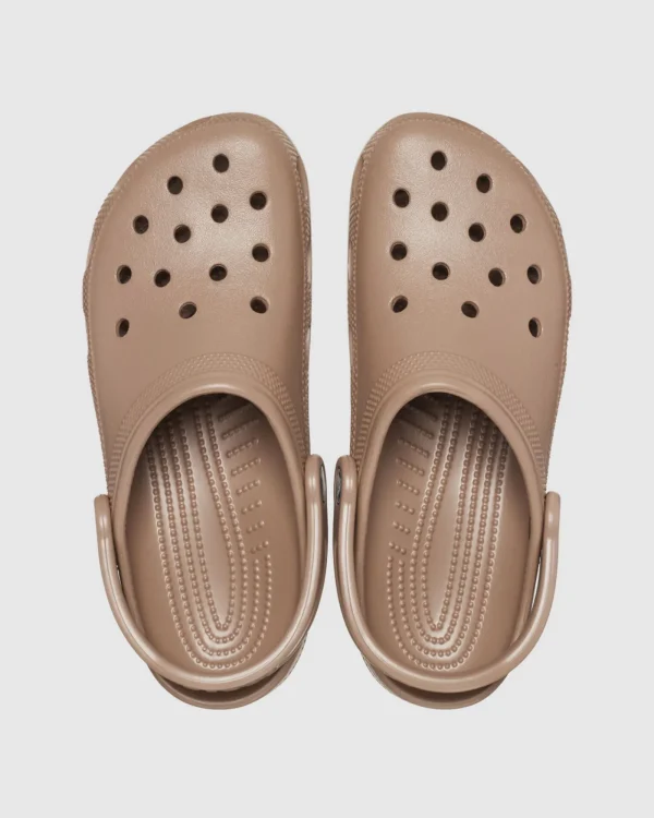 New CROCS Classic Clogs Latte