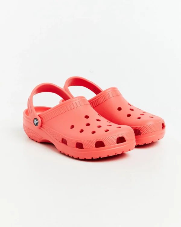 New CROCS Classic Clogs Neon Watermelon Red