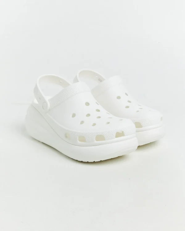 Sale CROCS Classic Crush Clogs White
