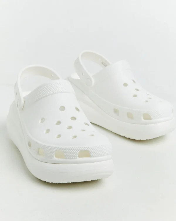 Sale CROCS Classic Crush Clogs White
