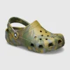 New CROCS Classic Marbled Clogs