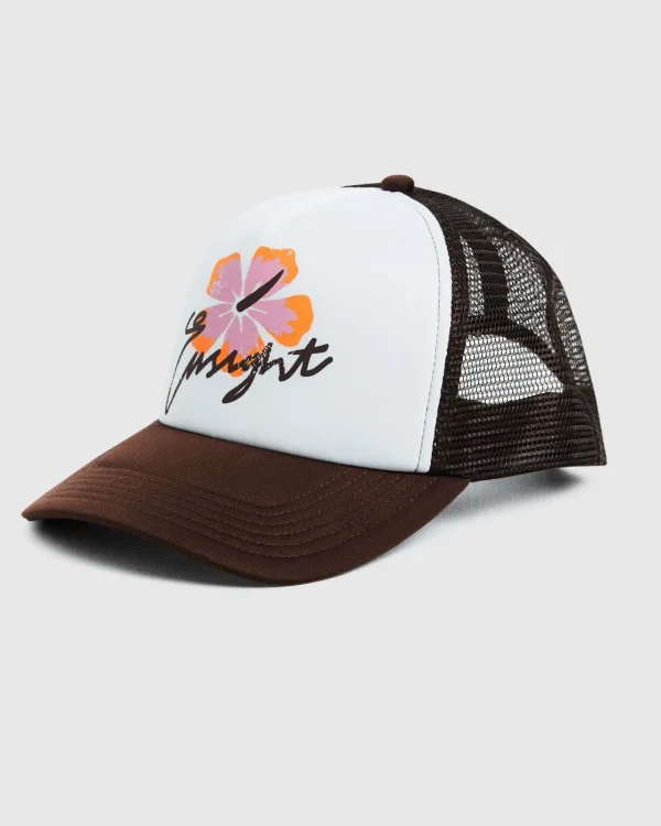 Flash Sale INSIGHT Coco Loco Trucker Cap Chocolate Brown
