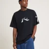 Cheap RUSTY Comp Revolution Short Sleeve T-Shirt Black