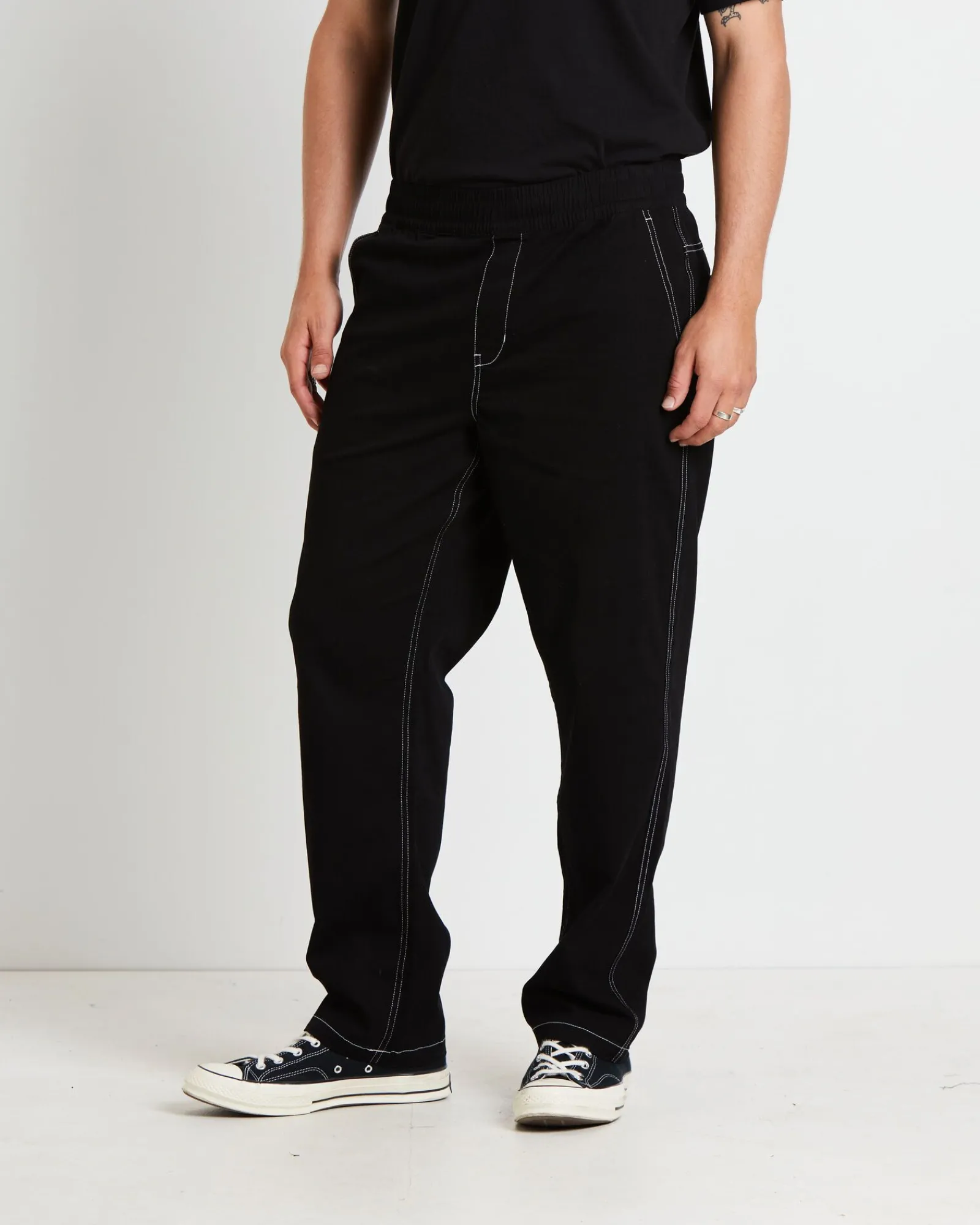 contrast_stitch_carpenter_4.webp New TAIKAN Contrast Stitch Carpenter Pants In Black