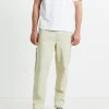 Clearance TAIKAN Contrast Stitch Pants Cream