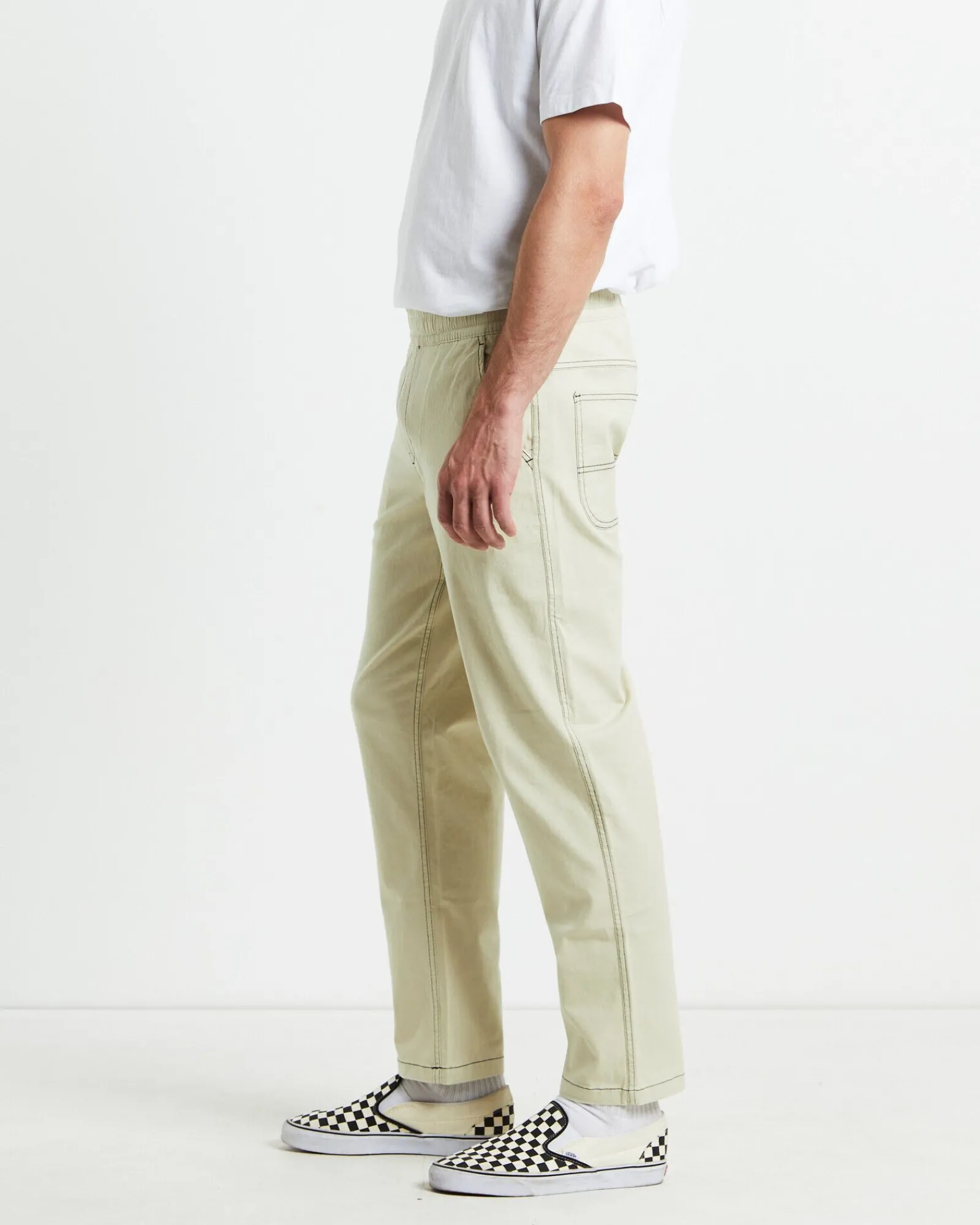 contrast_stitch_pants_cre_3.webp Clearance TAIKAN Contrast Stitch Pants Cream