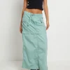 Store LEVIS Convertible Cargo Skirt In Granite Green