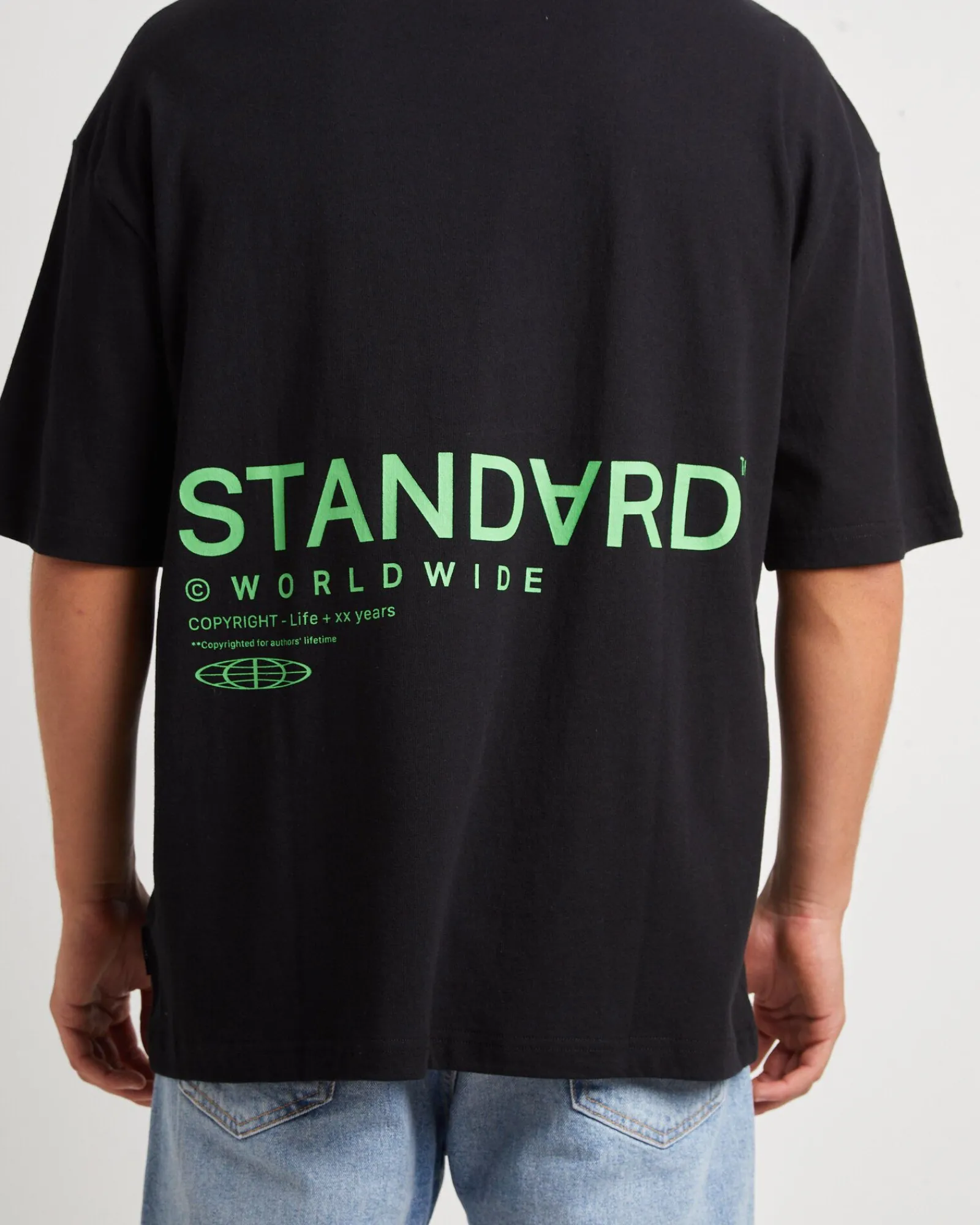 copyright_short_sleeve_ts_4.webp Best Sale STANDARD JEAN CO Copyright Short Sleeve T-Shirt In Black