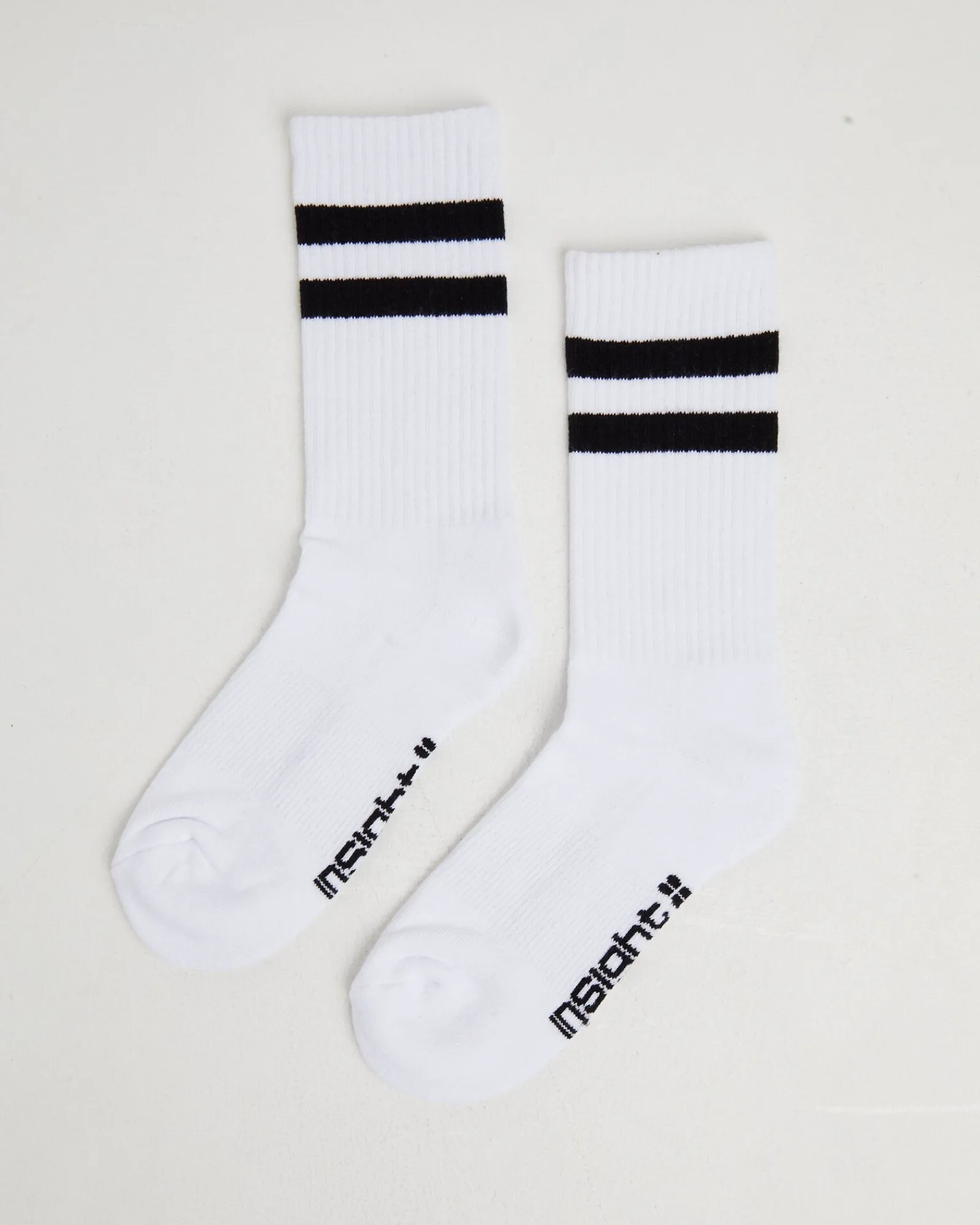 core_stripe_crew_socks__p_2.webp Hot INSIGHT Core Stripe Crew Socks 2 Pack White/Black