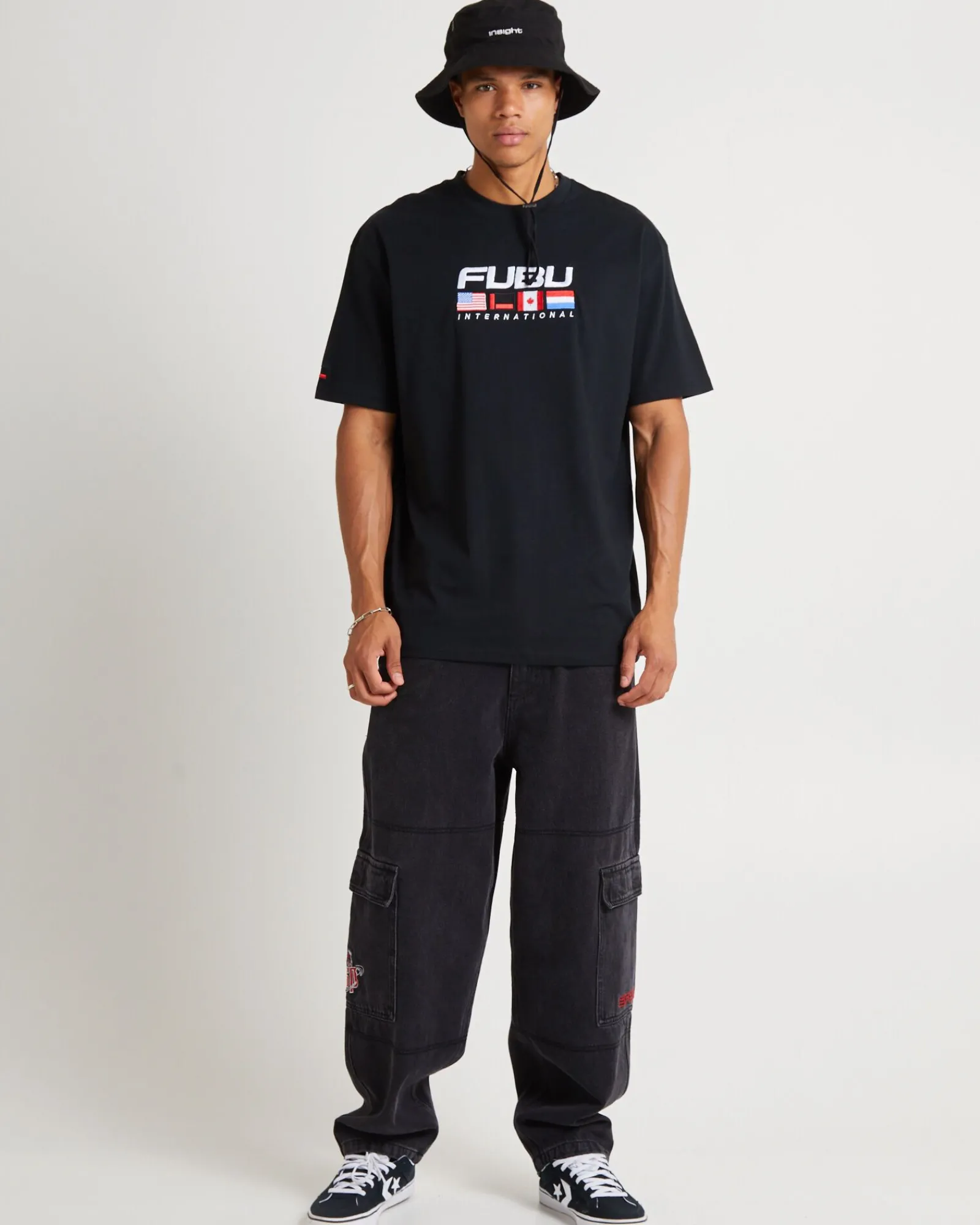 corporate_international_s_2-1.webp Online FUBU Corporate International Short Sleeve T-Shirt Black