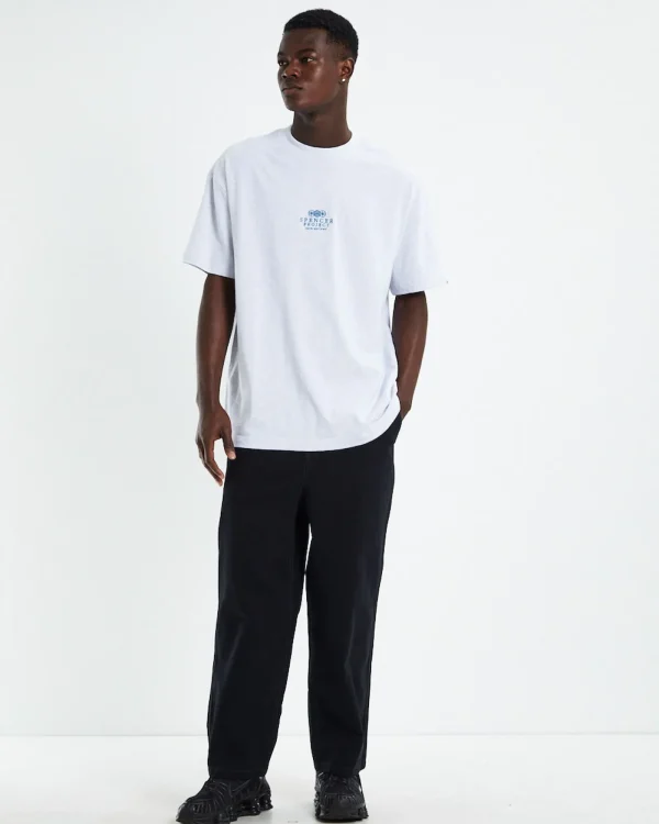 Best SPENCER PROJECT Court Short Sleeve T-Shirt Frost Marle Grey
