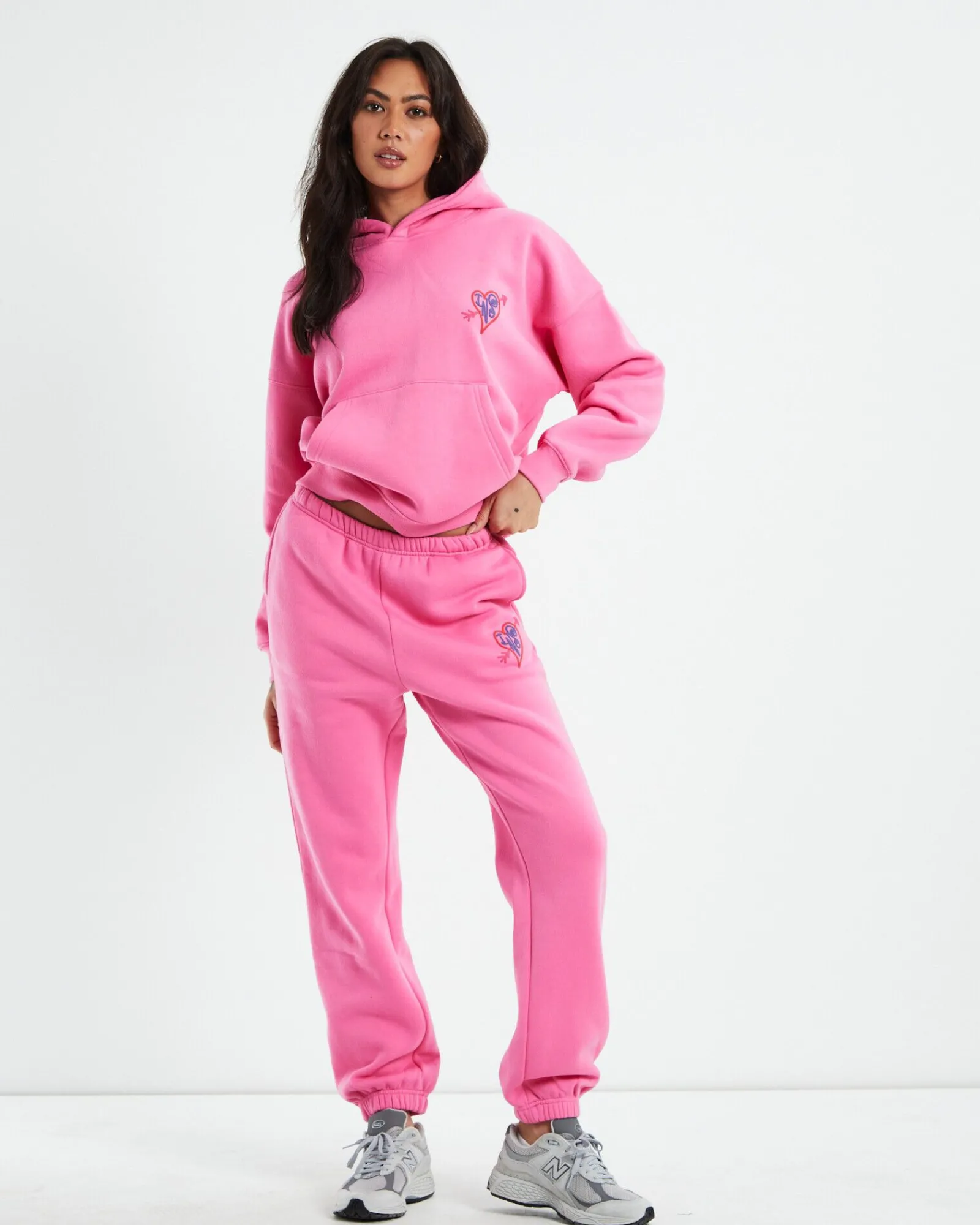 cross_my_heart_fleece_hoo_2.webp Hot INSIGHT Cross My Heart Fleece Hoodie Pink
