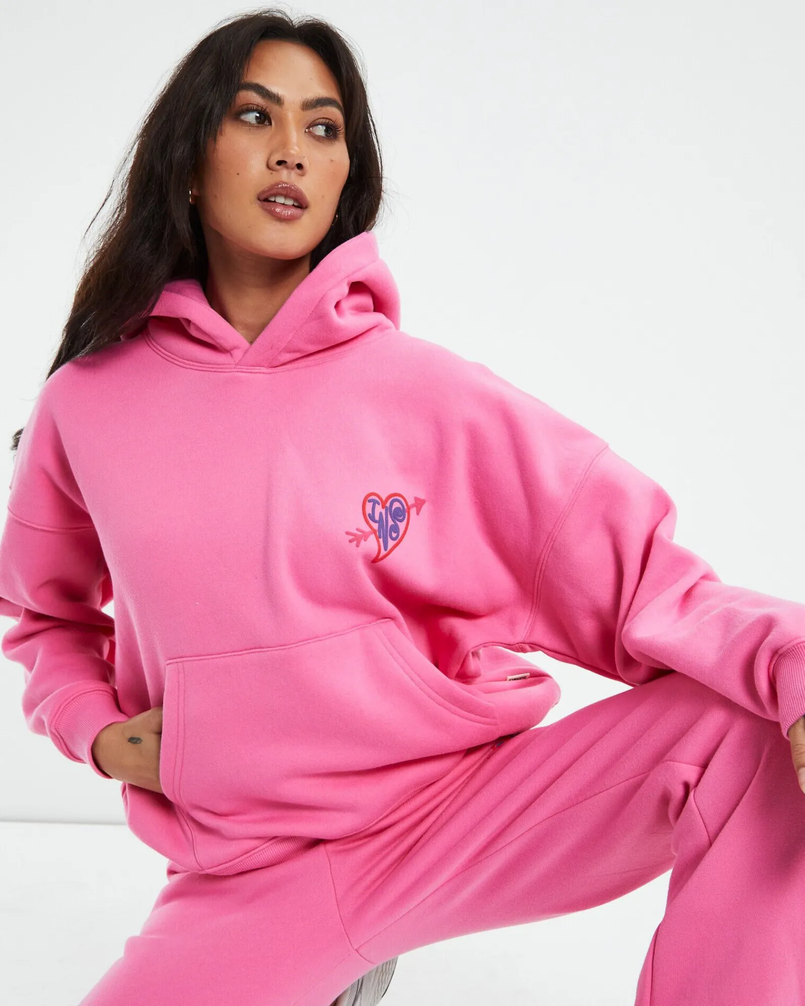 cross_my_heart_fleece_hoo_5.webp Hot INSIGHT Cross My Heart Fleece Hoodie Pink