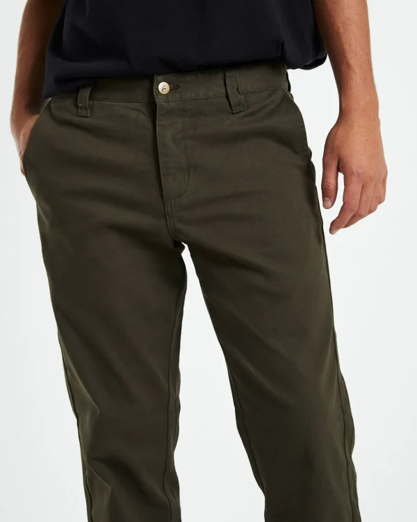 Discount FORMER Crux Pants Deep Olive Green