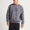 Store FORMER Crux Tribute Crew Jumper Iron Grey