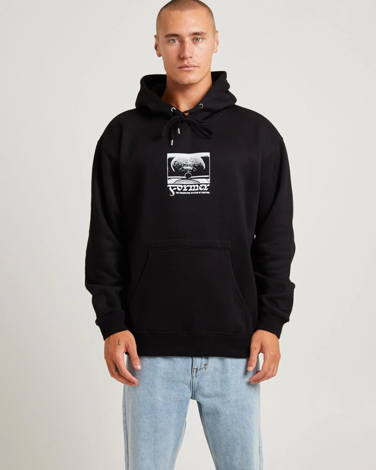 crux_tribute_hoodie_black_0.webp Cheap AFENDS Crux Tribute Hoodie Black