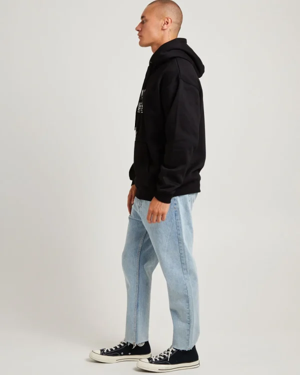 Cheap AFENDS Crux Tribute Hoodie Black