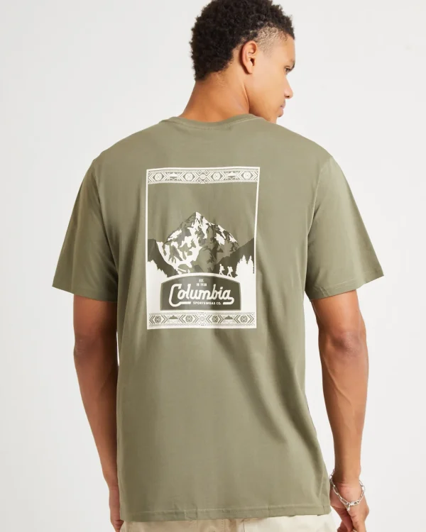 Best COLUMBIA Csc Seasonal Logo Tee Stone Green