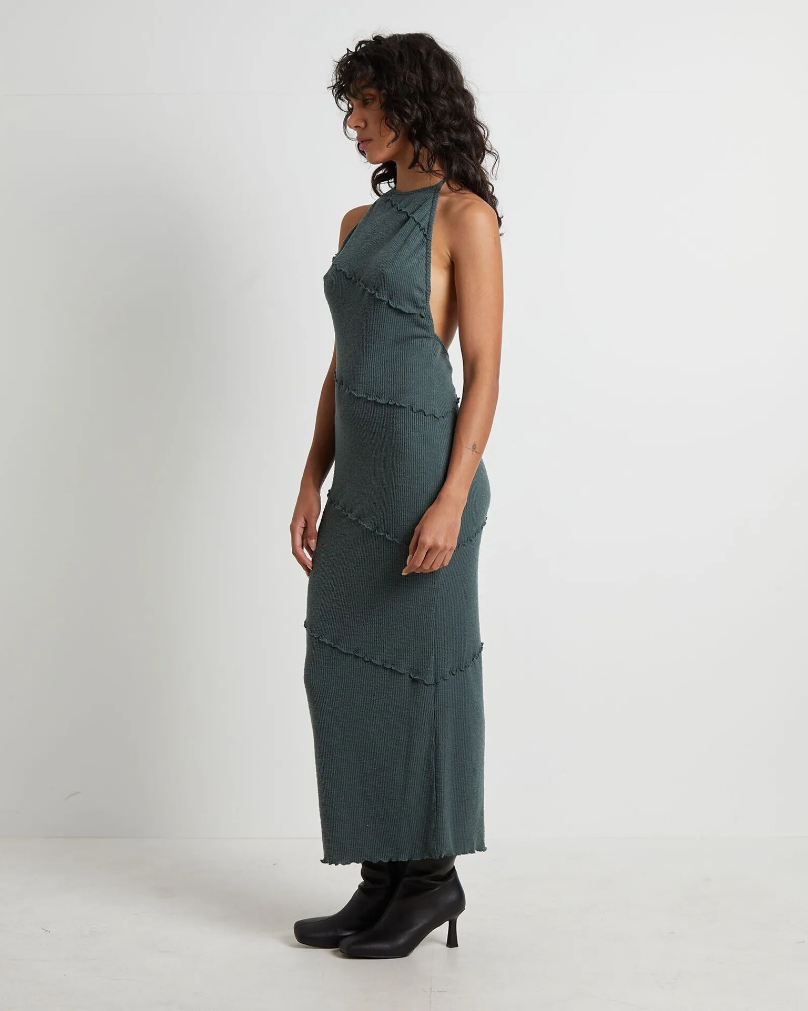 daphne_panelled_seam_back_3.webp Cheap NEON HART Daphne Panelled Seam Backless Halter Dress In Slate