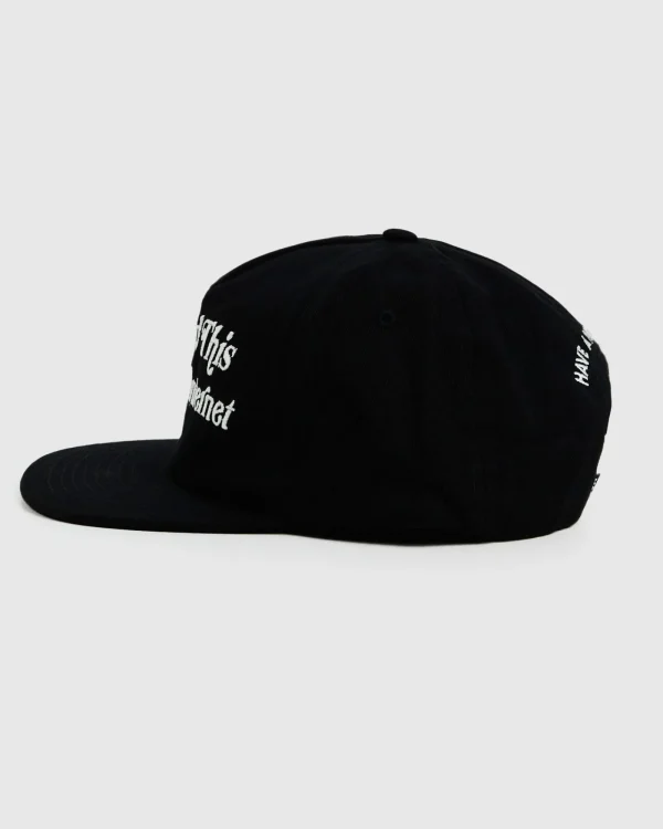 Hot MARKET Dark Web Hat Black