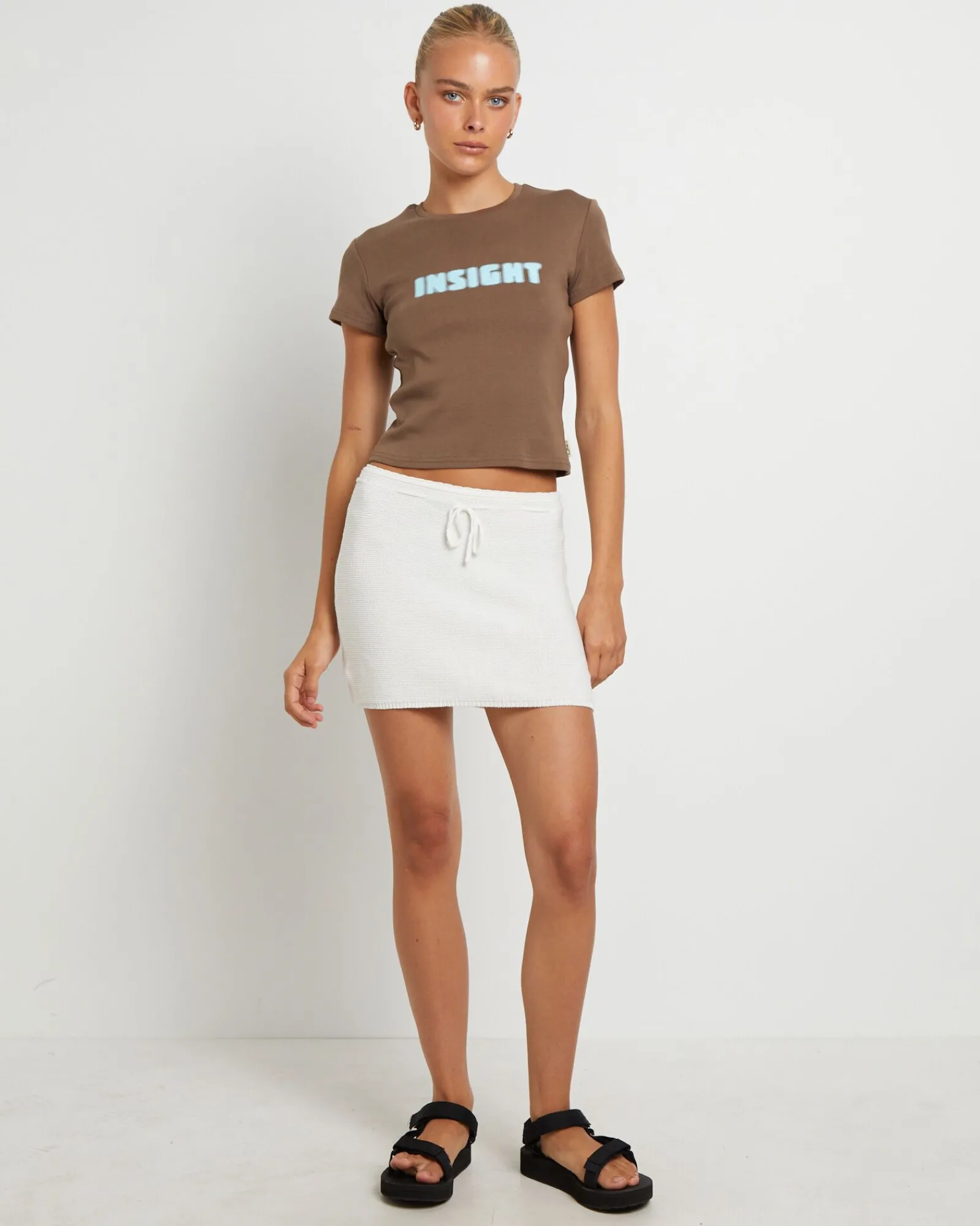 dazed__confused_baby_tee__2.webp Sale INSIGHT Dazed & Confused Baby Tee In Chocolate