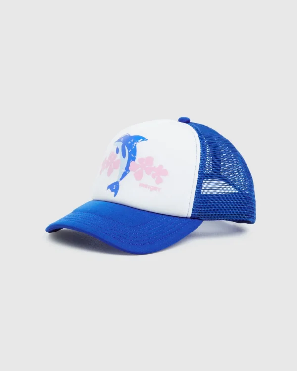 Best INSIGHT Deep Dive Trucker Cap Blue