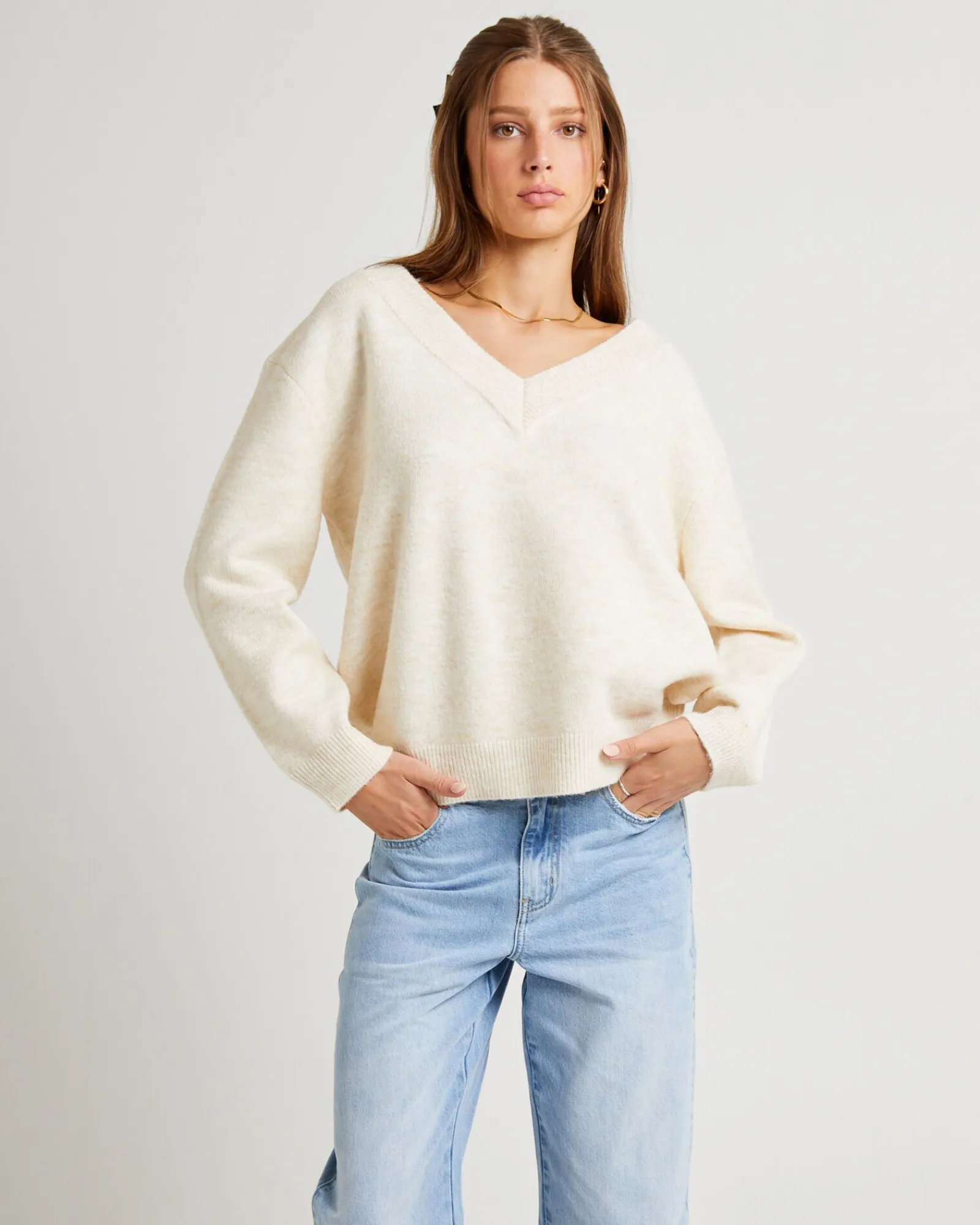deep_v_neck_slouchy_jumpe_0.webp Store SUBTITLED Deep V Neck Slouchy Jumper