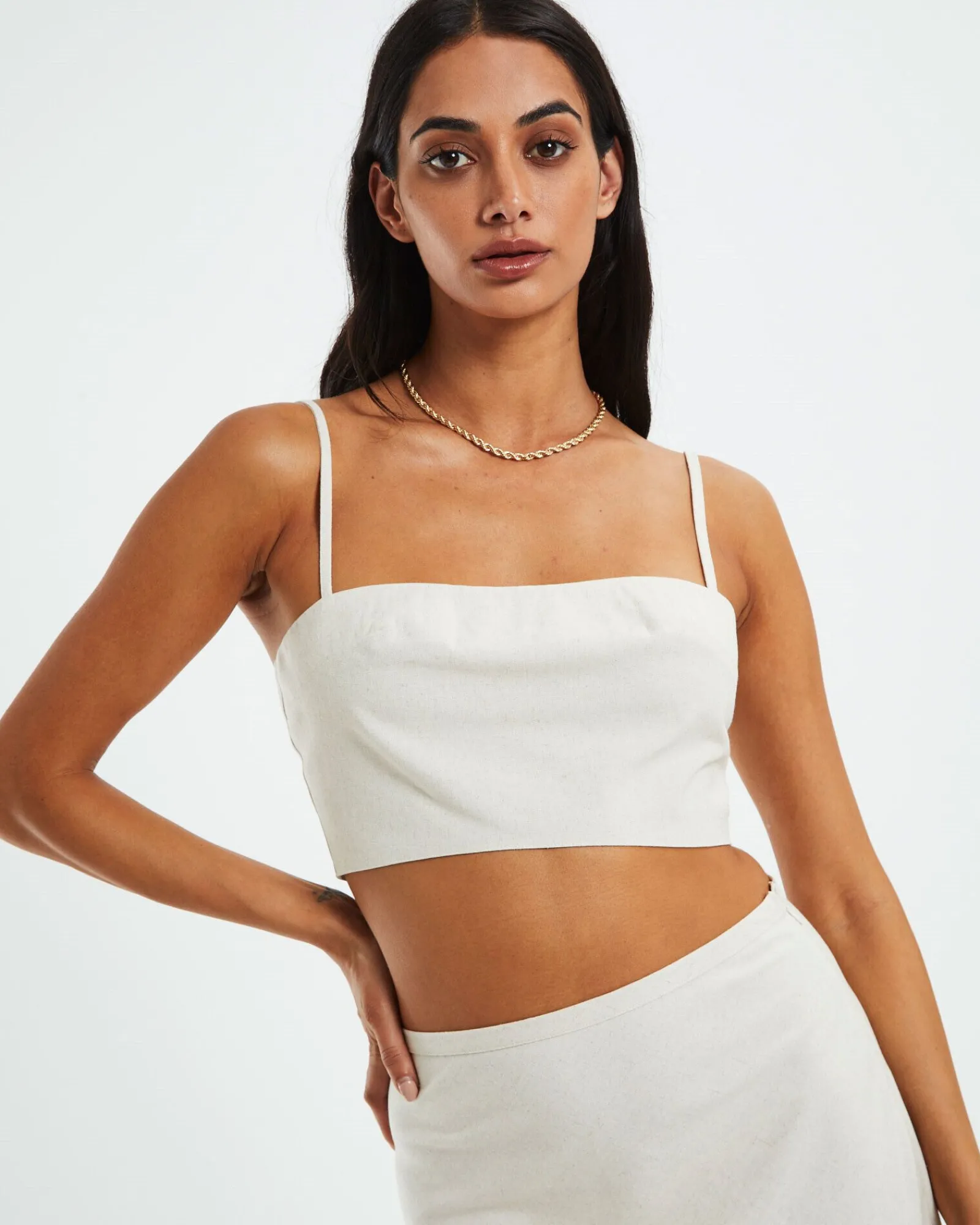 delilah_linen_bandeau_top_0.webp New SUBTITLED Delilah Linen Bandeau Top Oat Marle