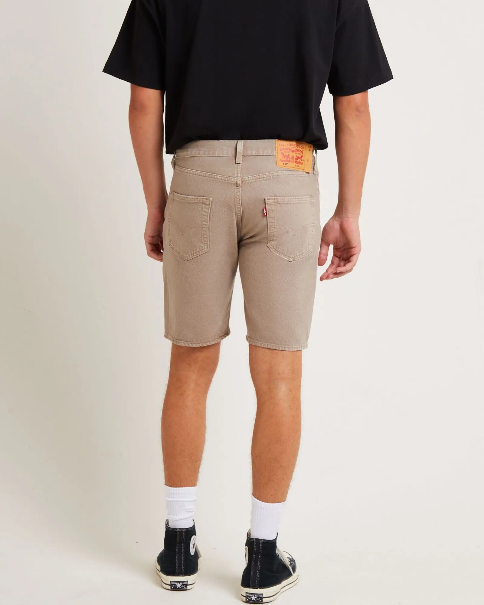 denim_shorts_in_beige_1.webp Flash Sale LEVIS 501 Denim Shorts In Beige