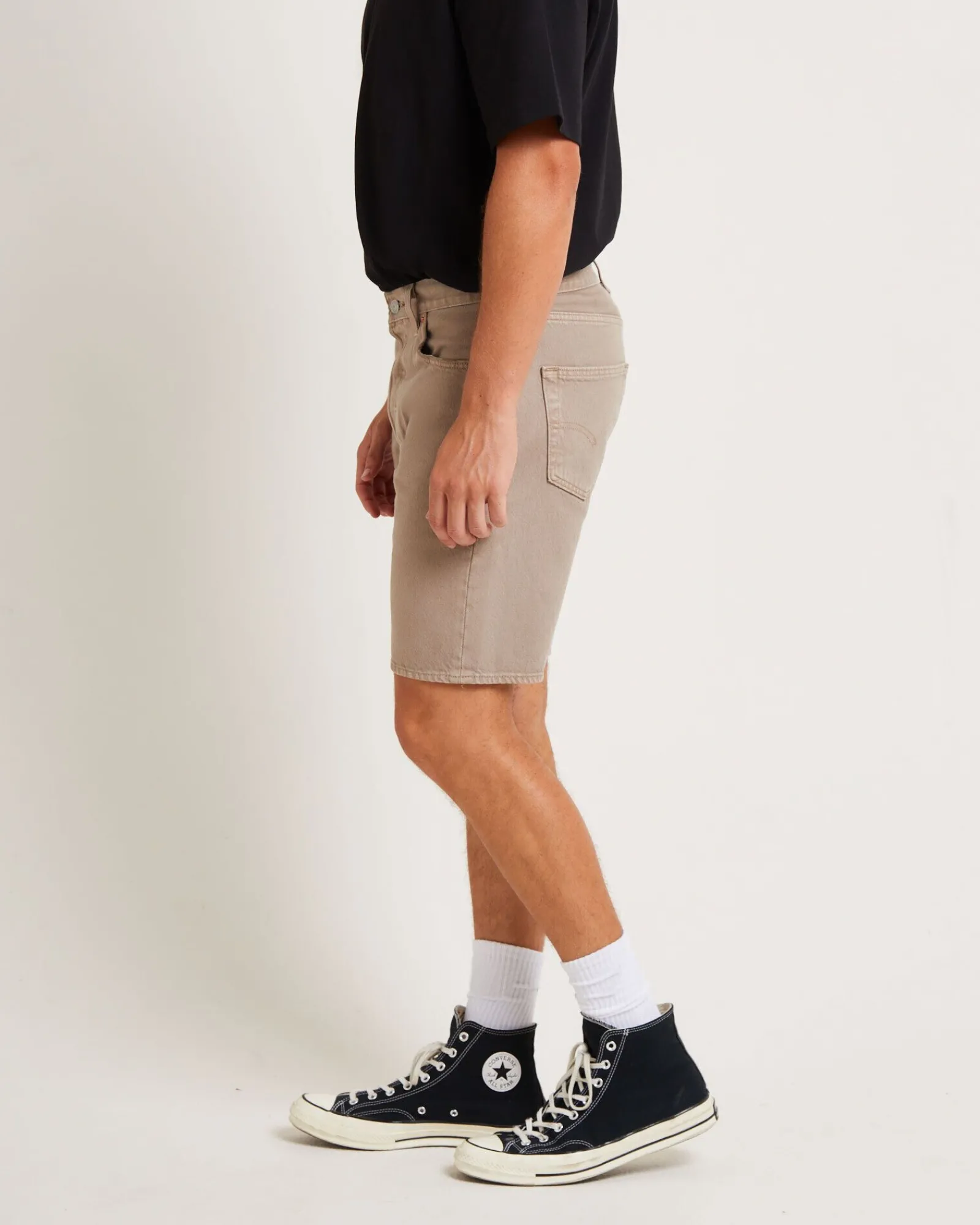 denim_shorts_in_beige_3.webp Flash Sale LEVIS 501 Denim Shorts In Beige