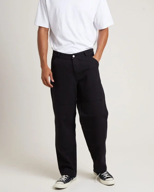 Flash Sale FORMER Distend Double Knee Pants In Black