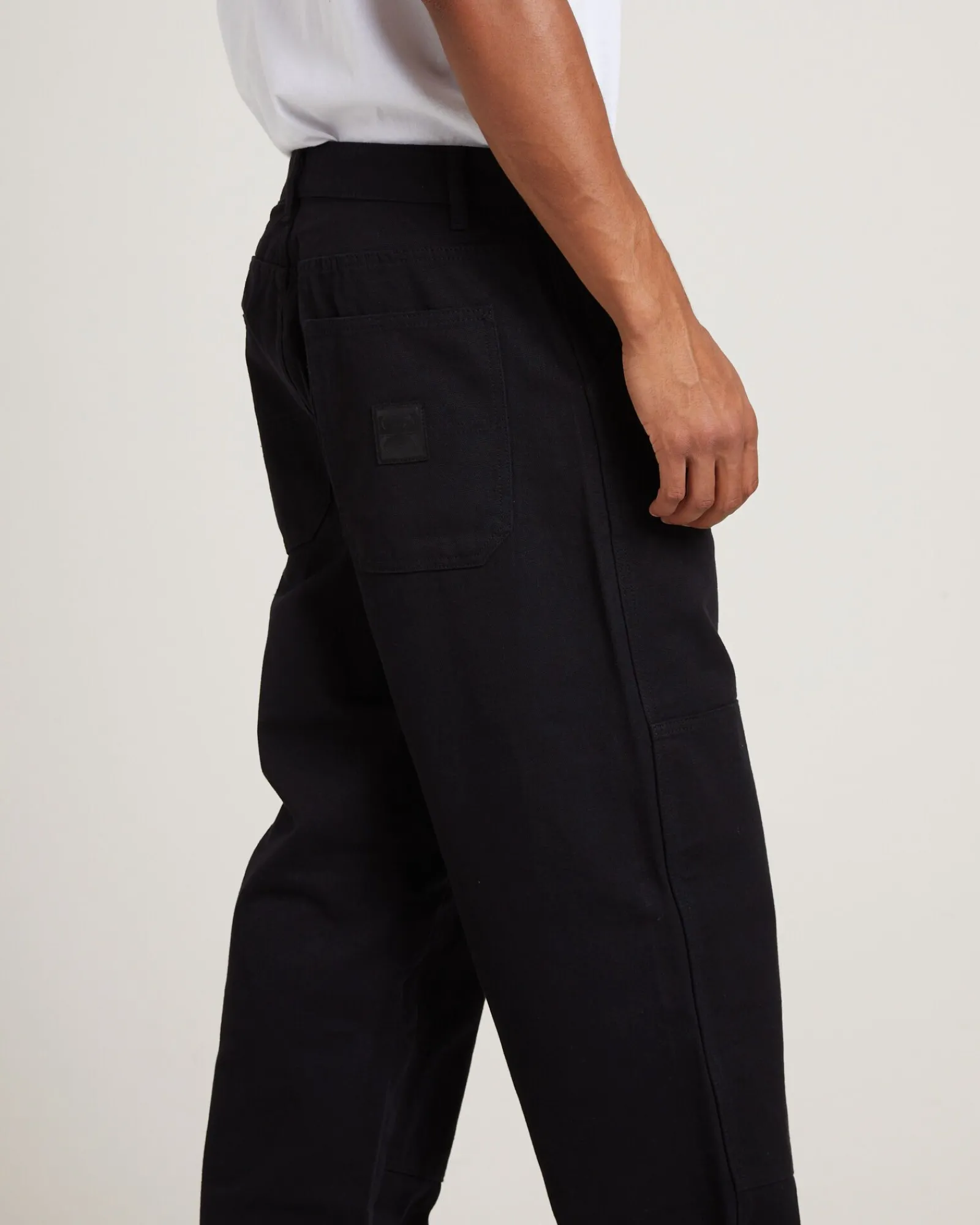 distend_double_knee_pants_5.webp Flash Sale FORMER Distend Double Knee Pants In Black