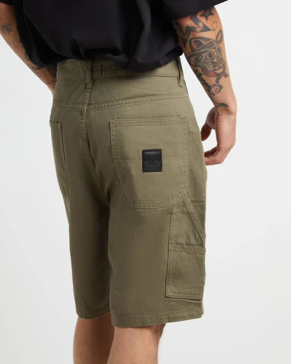 Cheap FORMER Distent Walkshorts In Cadet Green