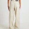 Shop DR DENIM Donna Cargo Pant In Bone Ripstop