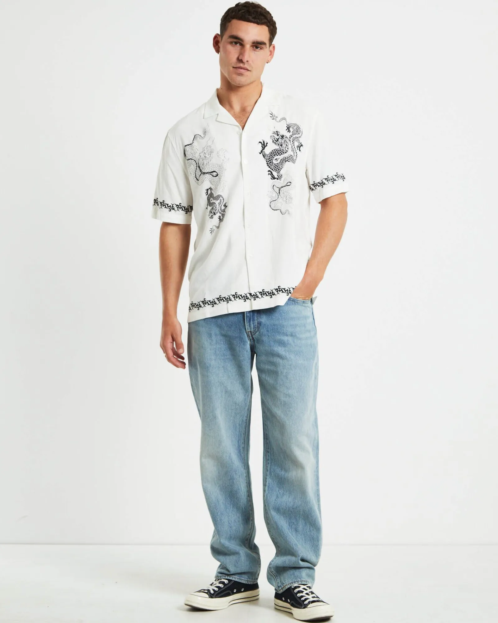 draco_short_sleeve_resort_0-1.webp Outlet INSIGHT Draco Short Sleeve Resort Shirt In White