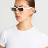 Cheap LE SPECS Dynamite Sunglasses In Pink Salt/Khaki Mono